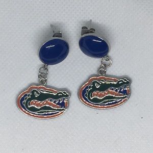 Gator Earrings.